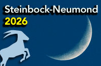Neumond im Steinbock 2026 Neumond im Steinbock 2026