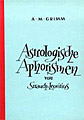 A. M. Grimm - Astrologische Aphorismen